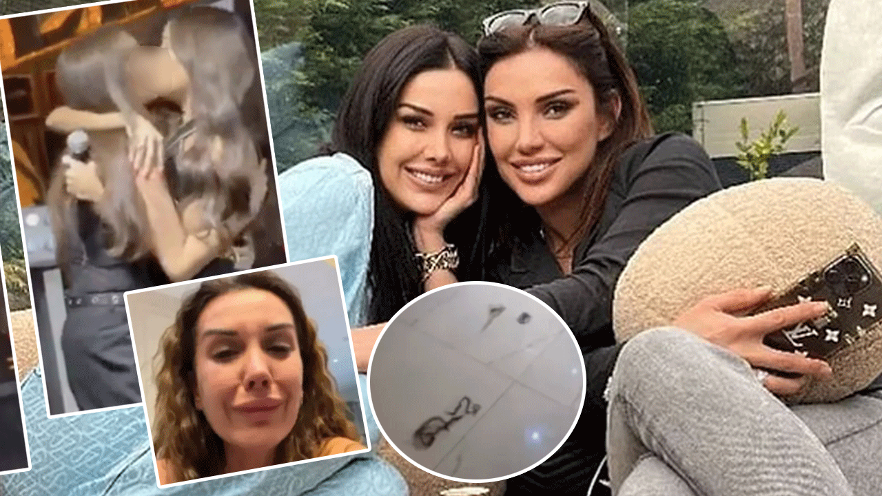 Dudak dudağa rezilliğinden saç baş kavgaya! Ablası, Dilan Polat’ın saçlarını yoldu