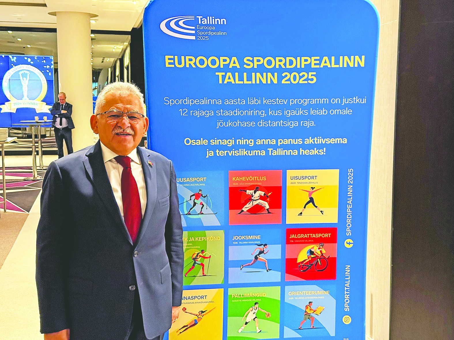 ‘Dünya Spor Başkenti’ için resmi başvuru yapıldı