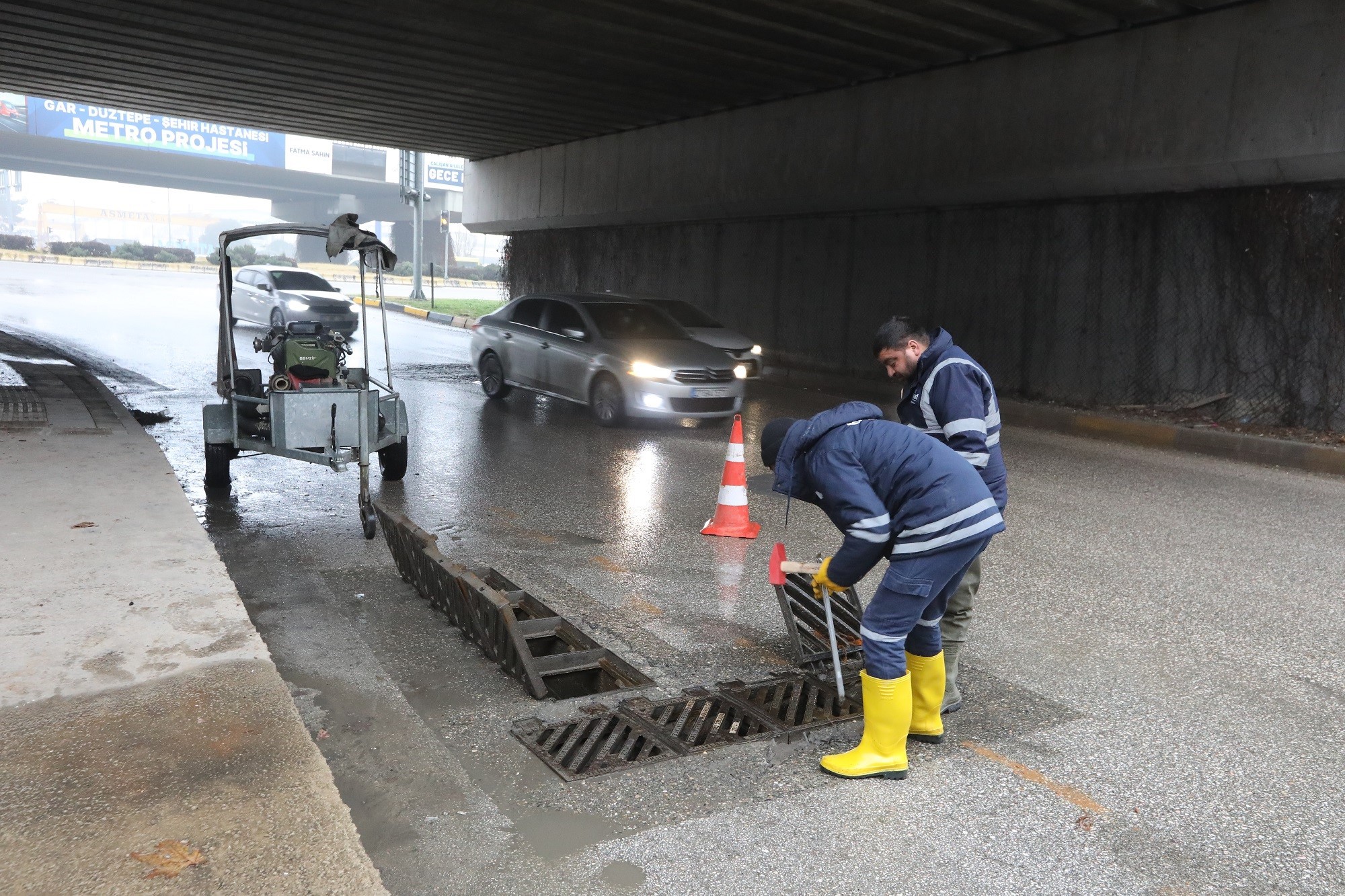 Gaziantep’te şiddetli yağışa karşı "Yapay Zeka" destekli önlem