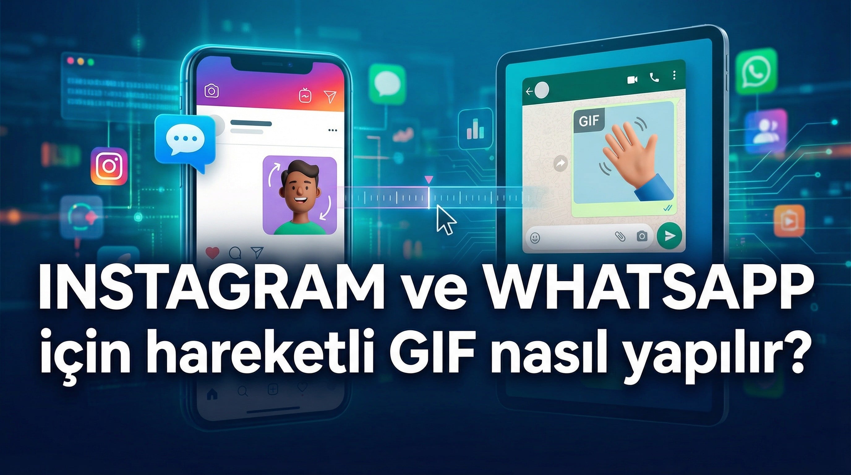 Instagram ve WhatsApp için hareketli GIF nasıl yapılır?