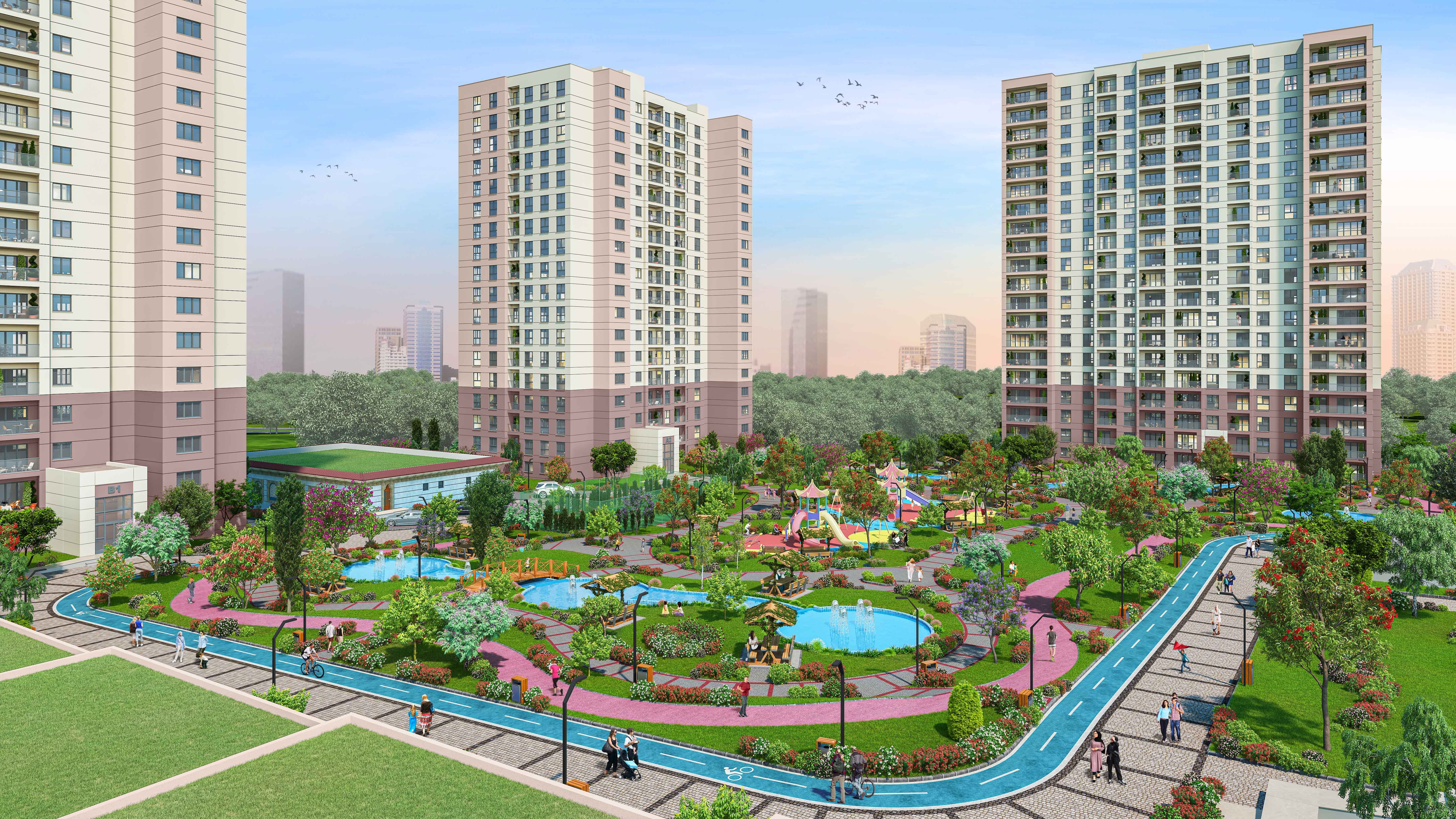 Ispartakule'nin yeni yıldızı Bizim Evler 11'de daire teslimleri başladı