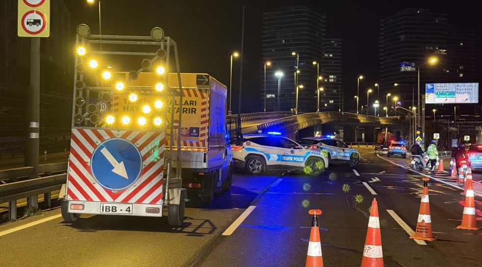 İstanbul’da bazı yollar trafiğe kapalı