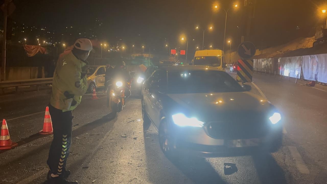 İstanbul'da zincirleme kaza