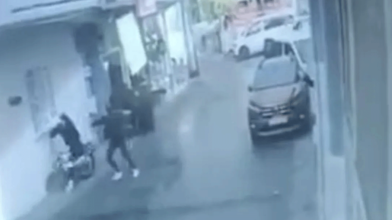 İzin falan dinlemedi: Hırsızı uçarak yakaladı!