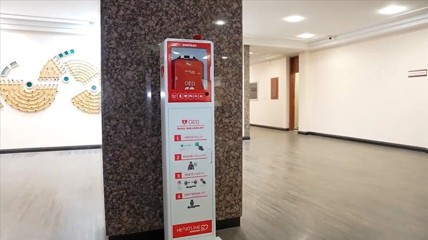 Kalp krizi vakalarında kullanılacak! ASELSAN HEARTLINE OED kullanıma sunuldu