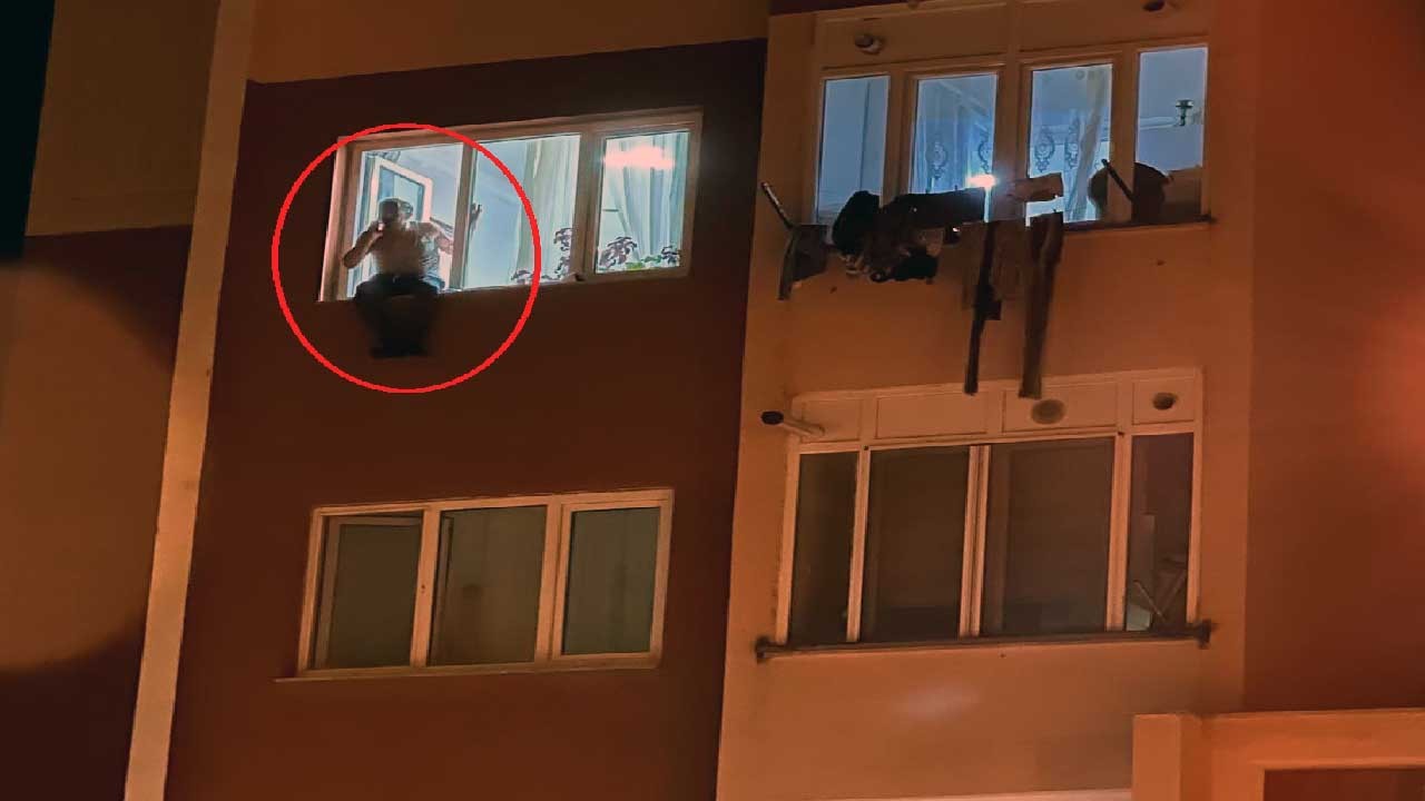 Kayınpederini bıçakla yaraladı! Polis 4 saatte ikna etti