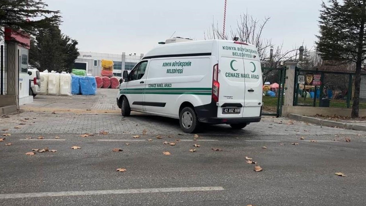 Konya’da korkunç ölüm