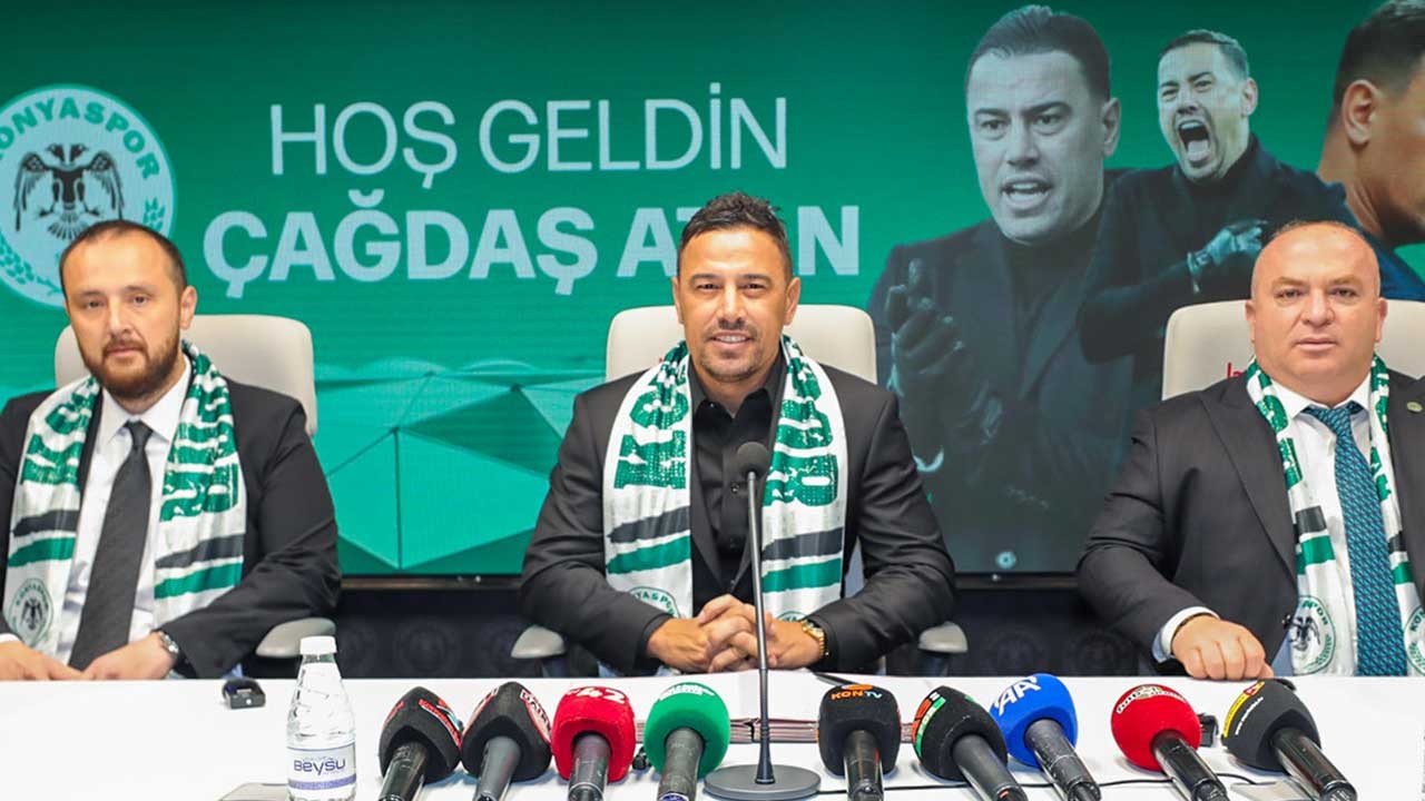 Konyaspor'da Çağdaş Atan dönemi resmen başladı