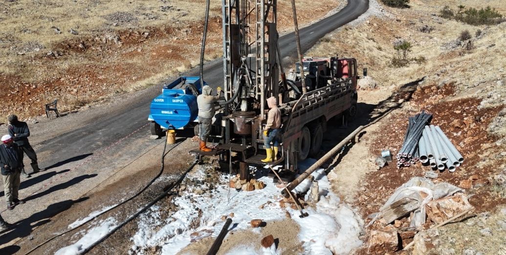 Kovancılar’ın Kuşçu köyünde su sorunu çözüldü