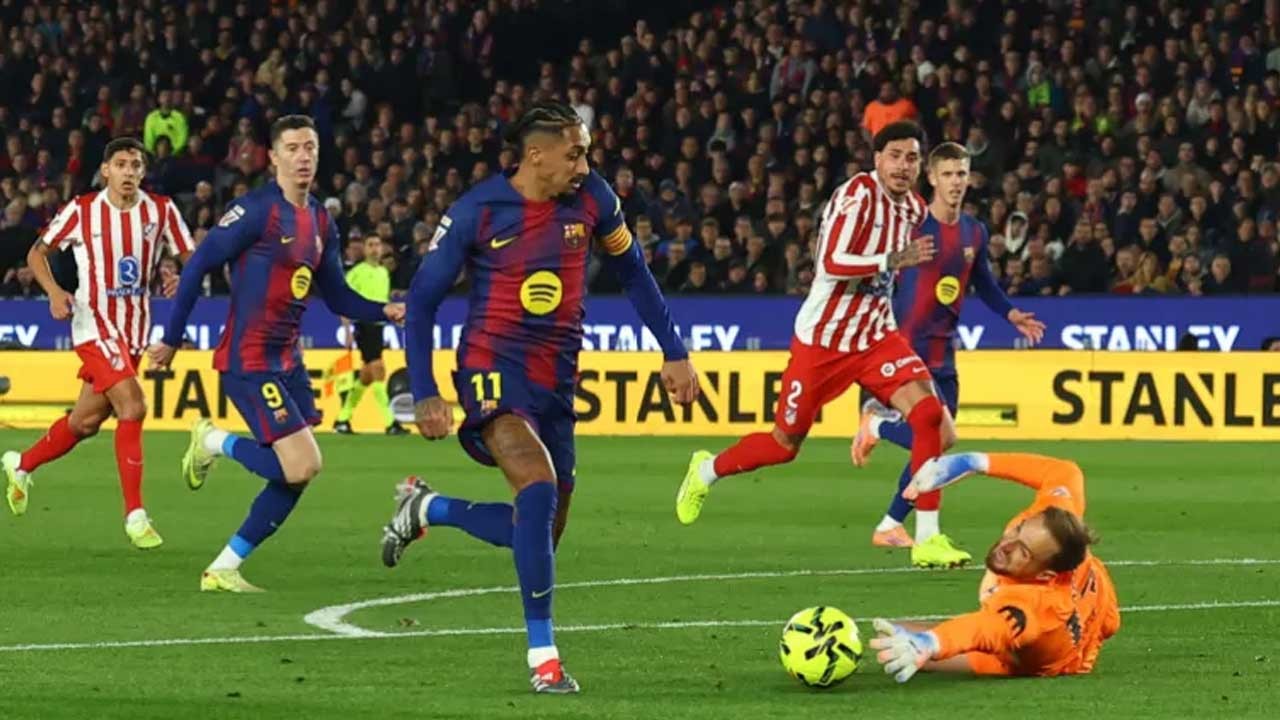 Lider Barcelona, Atletico Madrid'i 3-1'lik skorla yendi