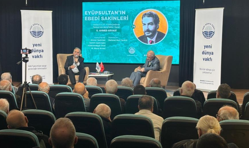 Mamak’tan ebediyete bir fikir abidesi: Ahmet Arvasi Eyüpsultan’da yâd edildi