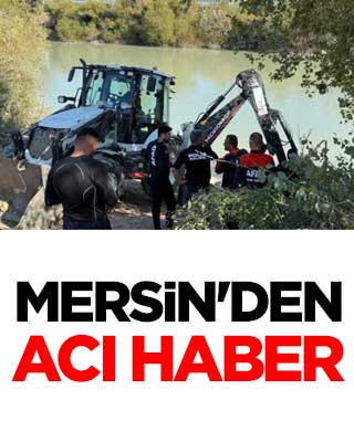 Mersin'den acı haber