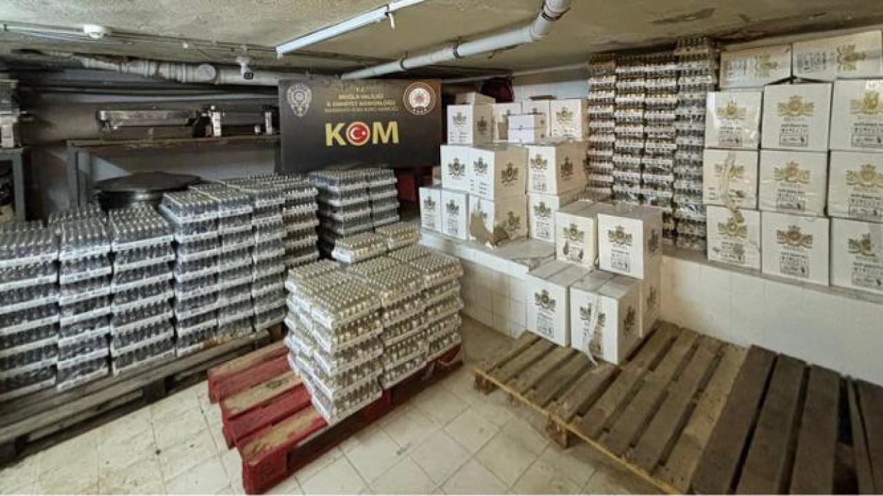 Muğla'da 28 bin 896 şişe kaçak içki ele geçirildi