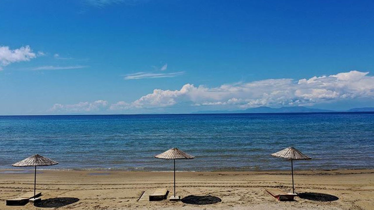 O ilimizde kasım ayında denize girdiler