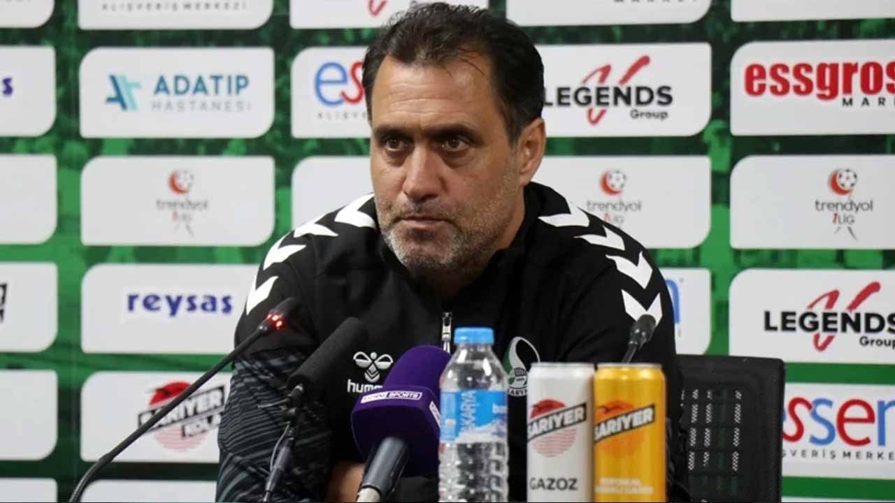 Sakaryaspor’da deprem! Teknik direktör görevi bıraktı