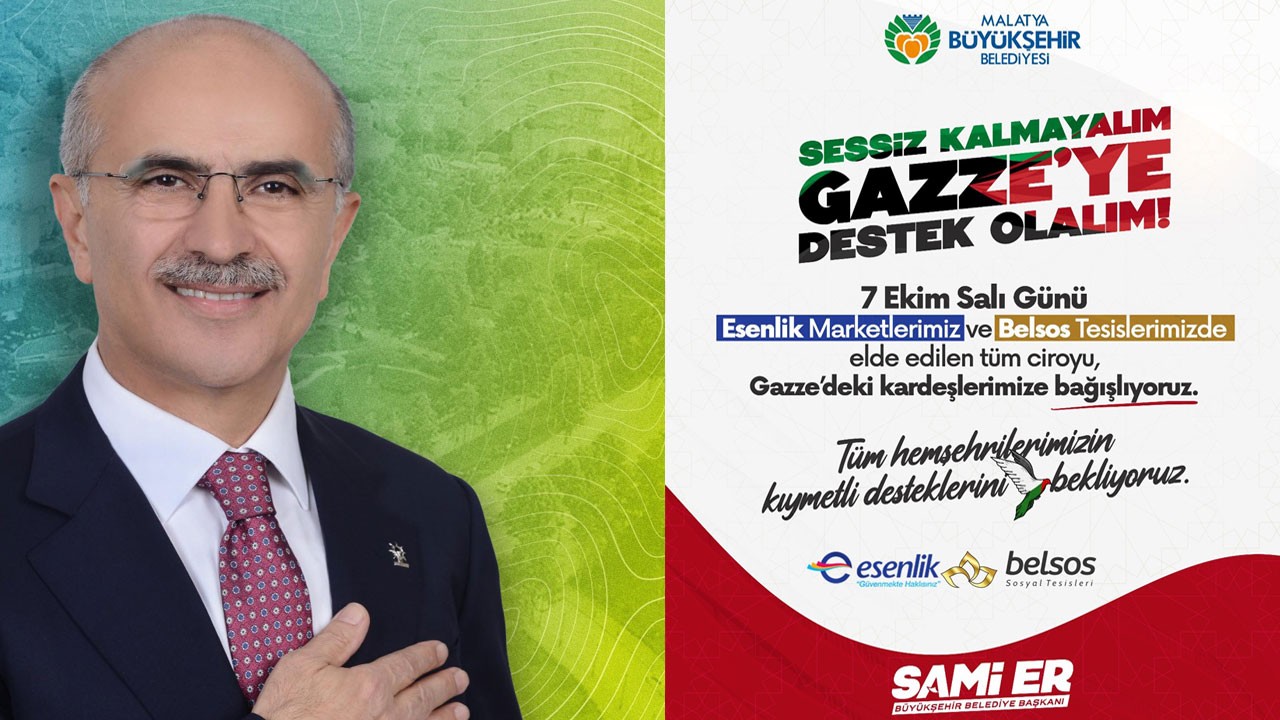 Sami Er’in başlattığı Gazze’ye Yardım Kampanyası tamamlandı: Malatyalılar Gazzeli kardeşleri için 12 milyon lira topladı
