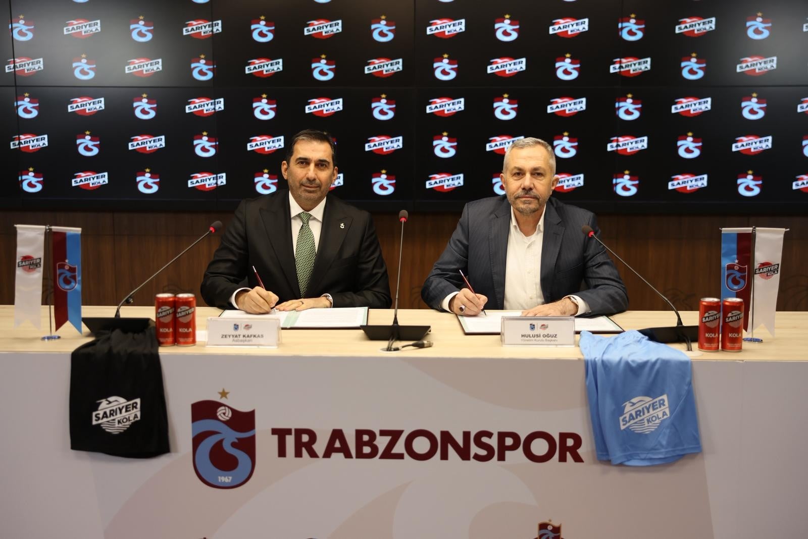 Trabzonspor’dan Sarıyer Kola ile Yeni Sezon Sponsorluk Anlaşması