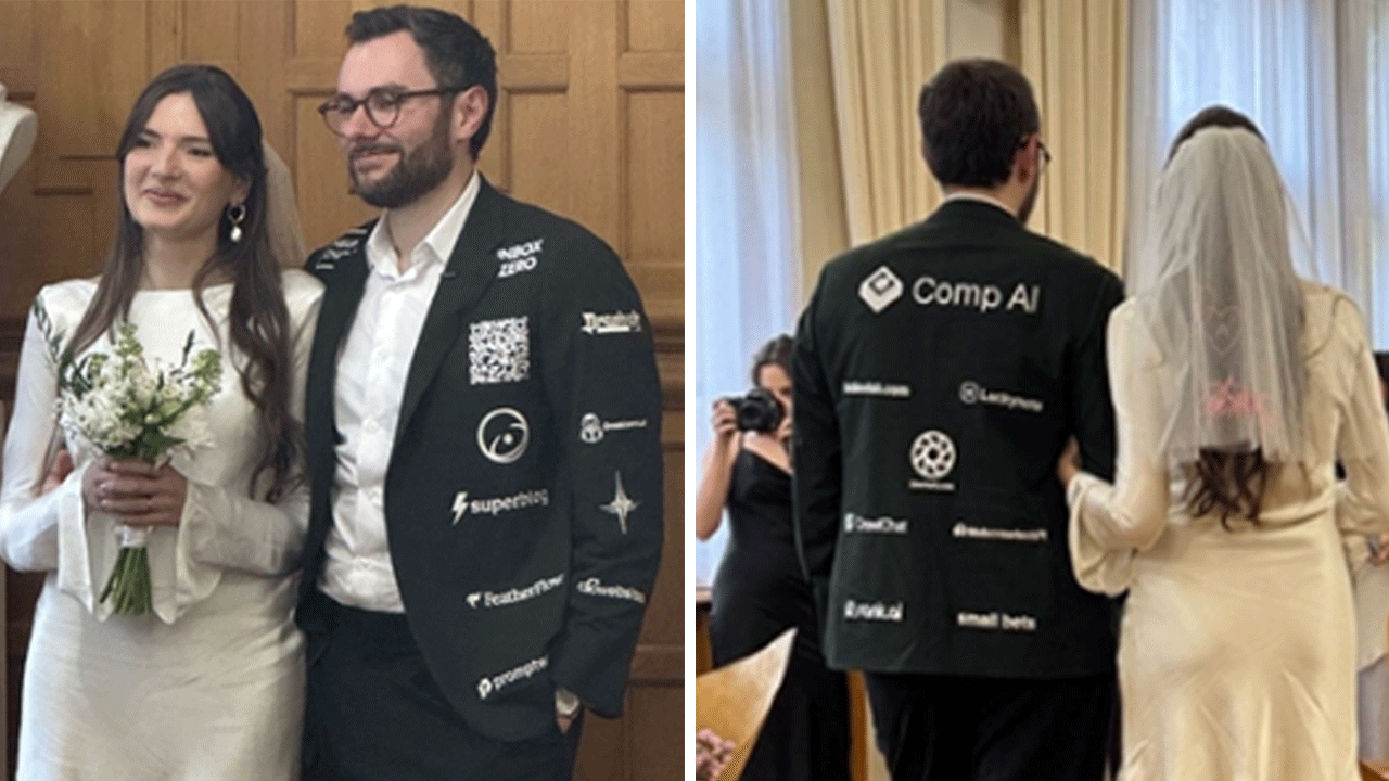 Uyanık damat! Düğün masraflarını damatlığına aldığı reklamlarla karşıladı