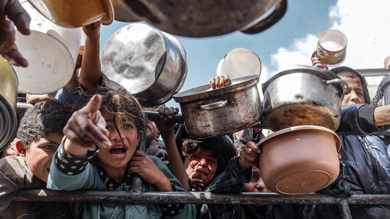 Yardımlar ulaşamıyor, Gazze'de açlık sürüyor!