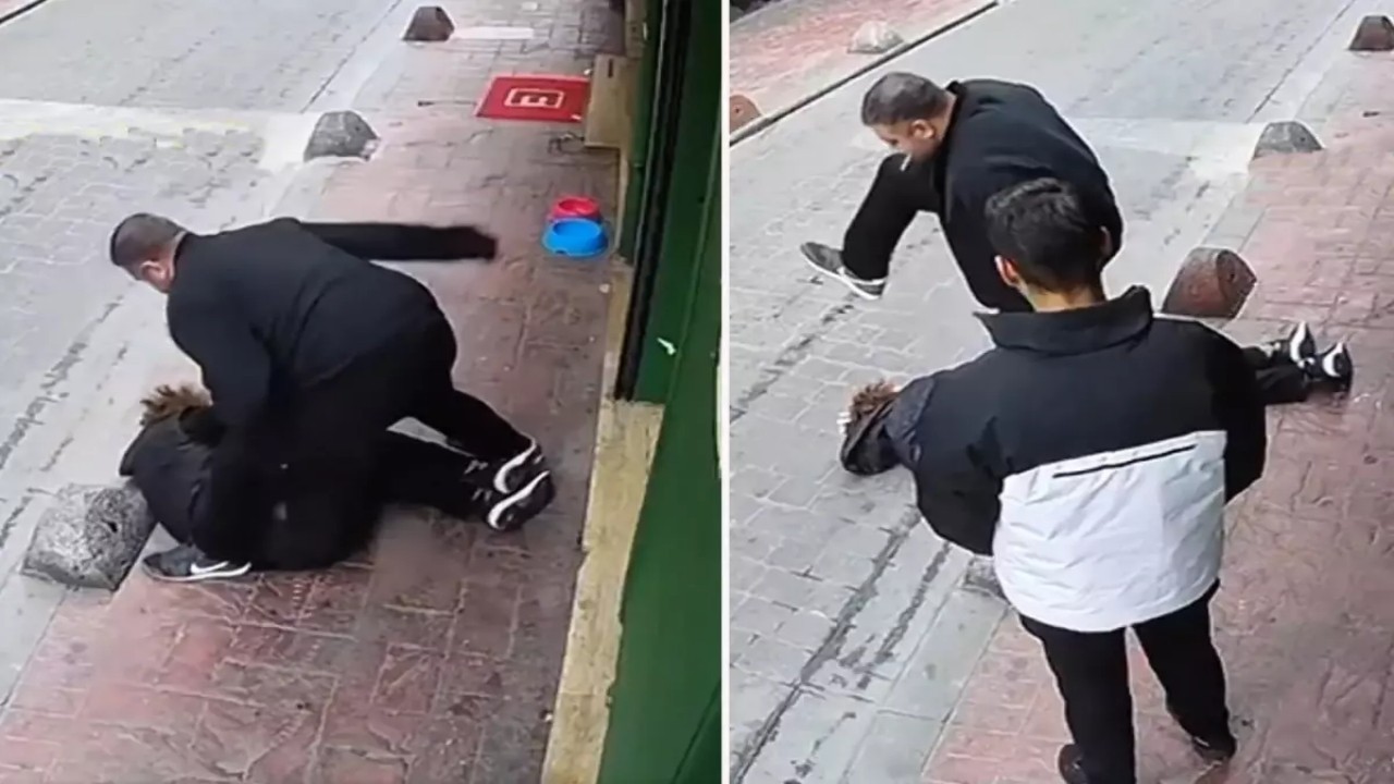 Yerde dakikalarca tekme-tokat dövdü, sonra hiç beklenmeyen bir şey yaptı