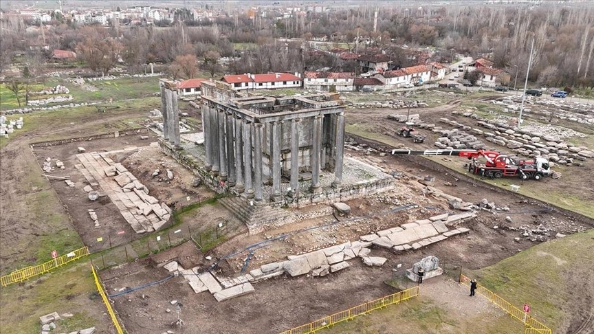 Zeus Tapınağı'nın restorasyon projesi belli oldu