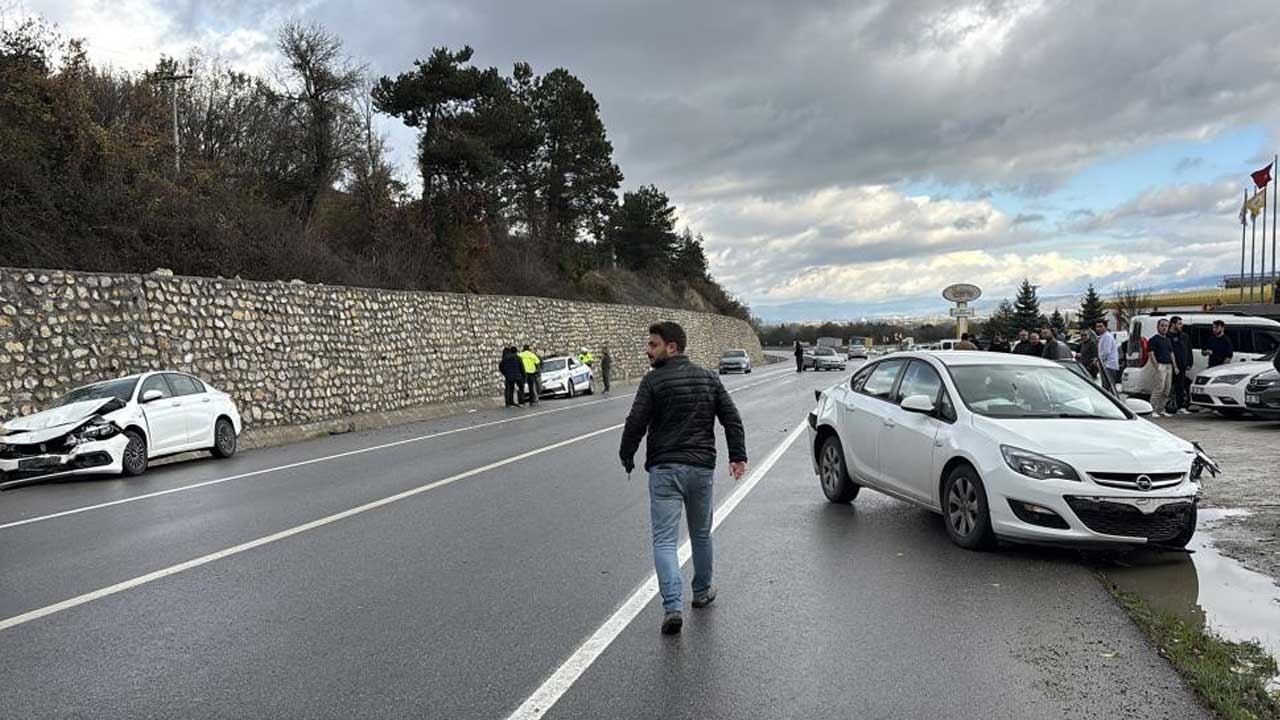 Zincirleme kazada 3 yaralı