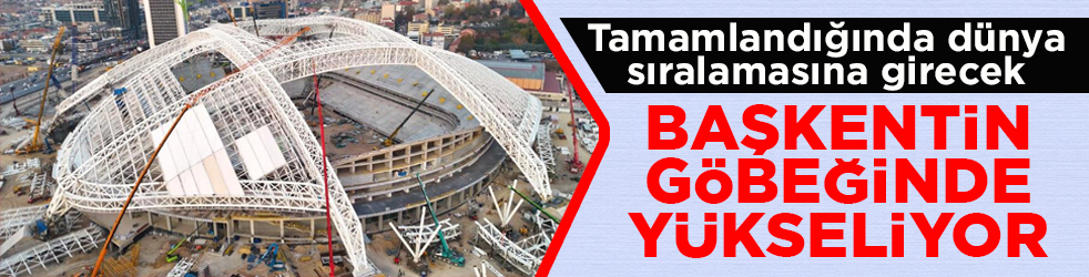 19 Mayıs Stadyumu'nun son hali görüntülendi! Tamamlandığında dünya sıralamasına girecek