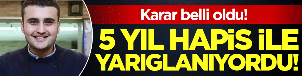 5 yıla kadar hapsi isteniyordu: CZN Burak hakkında karar açıklandı!