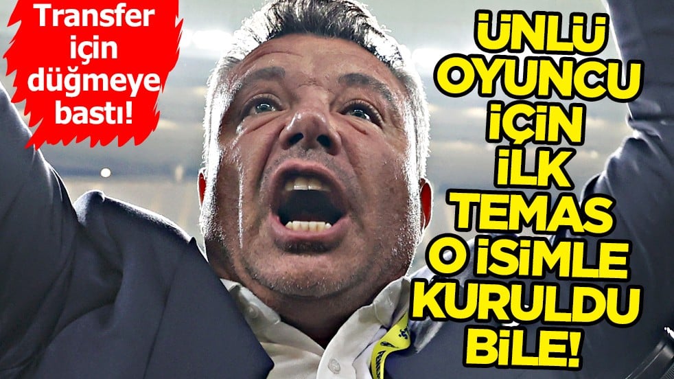 Açıkladılar! Steven Saran tüm sis perdesini dağıtmak için düğmeye bastı... Görüşmeler başladı!