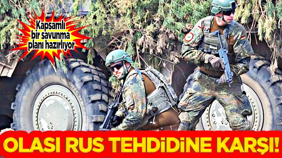 Almanya, olası Rus tehdidine karşı büyük NATO savunma planı hazırlıyor! Rusya resmen çıldıracak... Öngörülüyor
