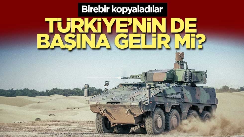 Almanya'nın Boxer zırhlı aracını birebir kopyaladılar! Savaş ganimeti mi?