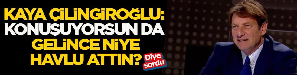 Apar topar geldi kafa karıştırdı! Ne konuşuyorsun diyen Kaya Çilingiroğlu futbol dünyasını salladı, Beşiktaş şoka girdi