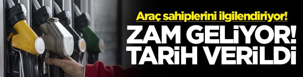 Araç sahiplerini ilgilendiriyor! Zam geliyor! tarih verildi