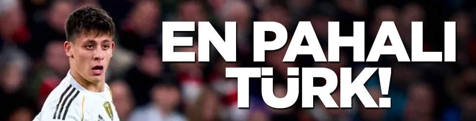 Arda Güler en pahalı Türk futbolcu
