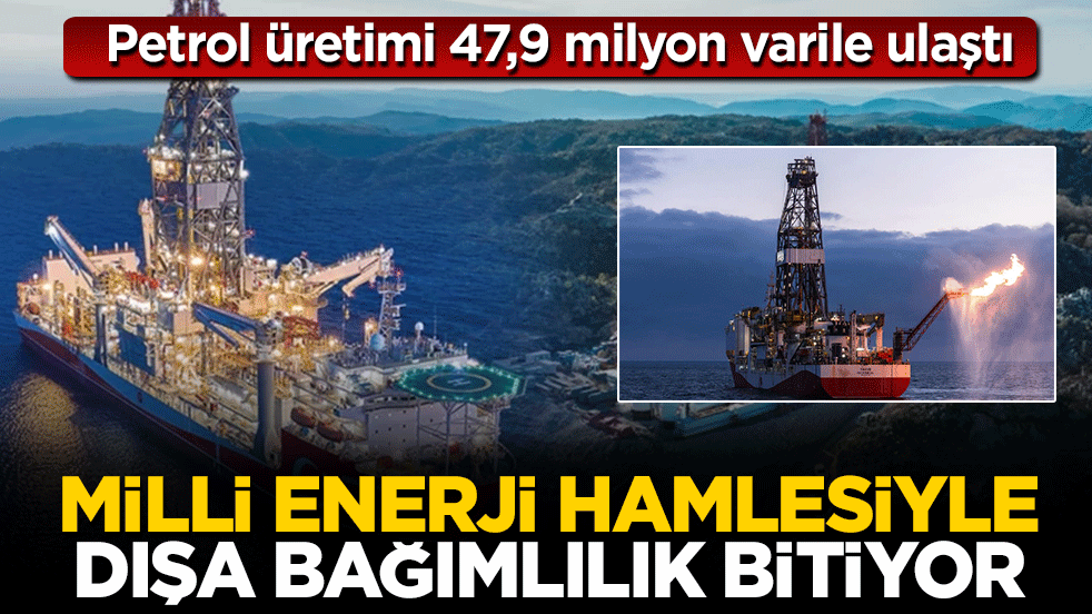Bakan Bayraktar’dan 2026 müjdesi: Petrol üretimi 47,9 milyon varile ulaştı! Milli enerji hamlesiyle dışa bağımlılık bitiyor