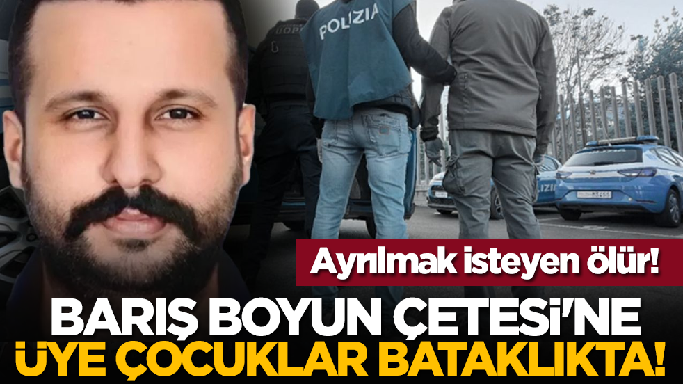 Barış Boyun Çetesi'ne üye çocuklar bataklıkta! Ayrılmak isteyen ölür!