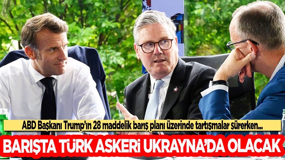 Barışta Türk askeri Ukrayna’da olacak