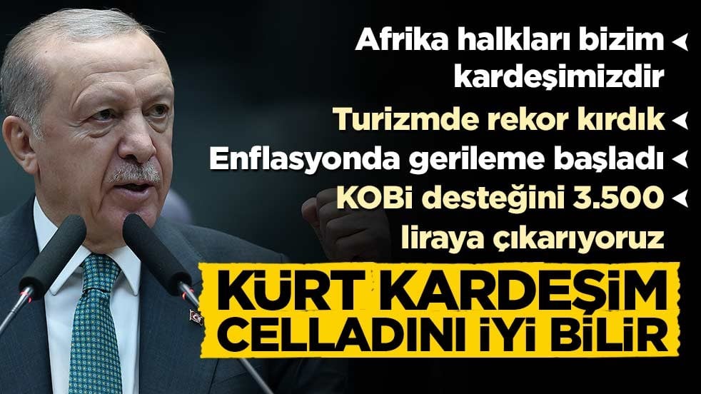 Başkan Erdoğan'dan Özgür Özel'e sert tepki: Kürt kardeşim celladını çok iyi bilir