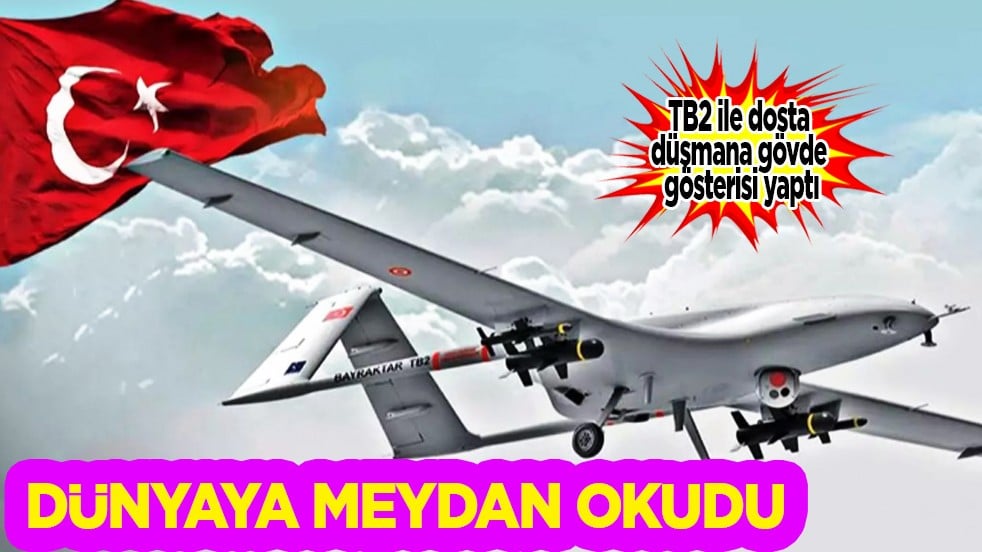 Bayraktar TB2 SİHA ile dosta düşmana gövde gösterisi yaptı! Siyonist İsrail kahrolacak: Kosova'da gözdağı verdiler!