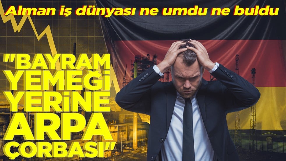 'Bayram yemeği yerine arpa çorbası'