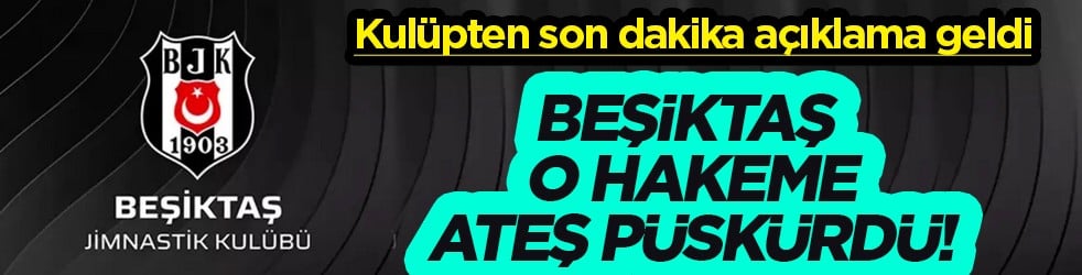 Beşiktaş duyurdu! Kulüp ateş püskürdü! Atilla Karaoğlan tepkisi