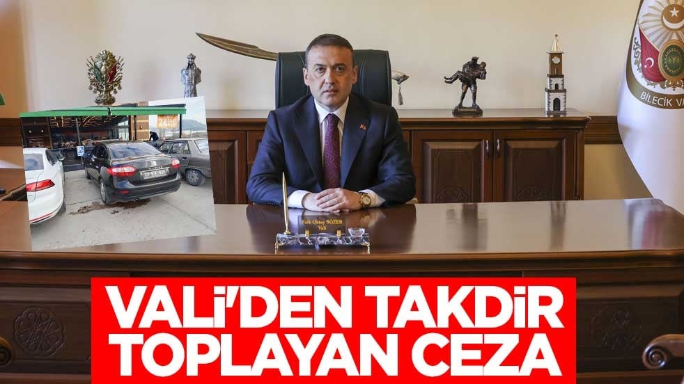 Vali'den takdir toplayan ceza