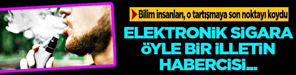  Bilim insanları: Elektronik sigara kalp krizi riskini riskini artırabilir! Kimse bilmiyor, sağlık için tehdit oluşturuyor