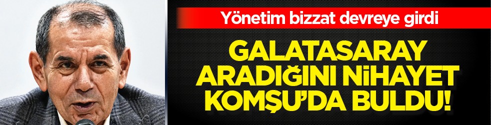 Bomba iddia! Galatasaray aradığını gerçekten bu sefer buldu gibi...