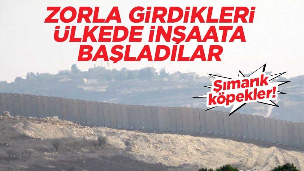 Böyle bir pislik olabilir mi… Soykırımcı İsrail girdiği ülkenin içinde inşaata başladı