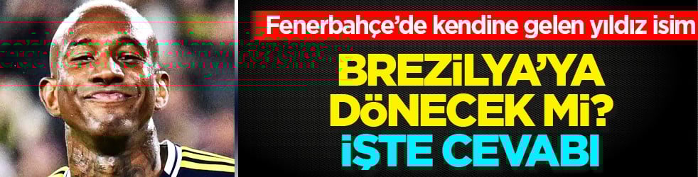 Brezilyalılar devreye girdi: Anderson Talisca geri dönecek mi? Flaş açıklama