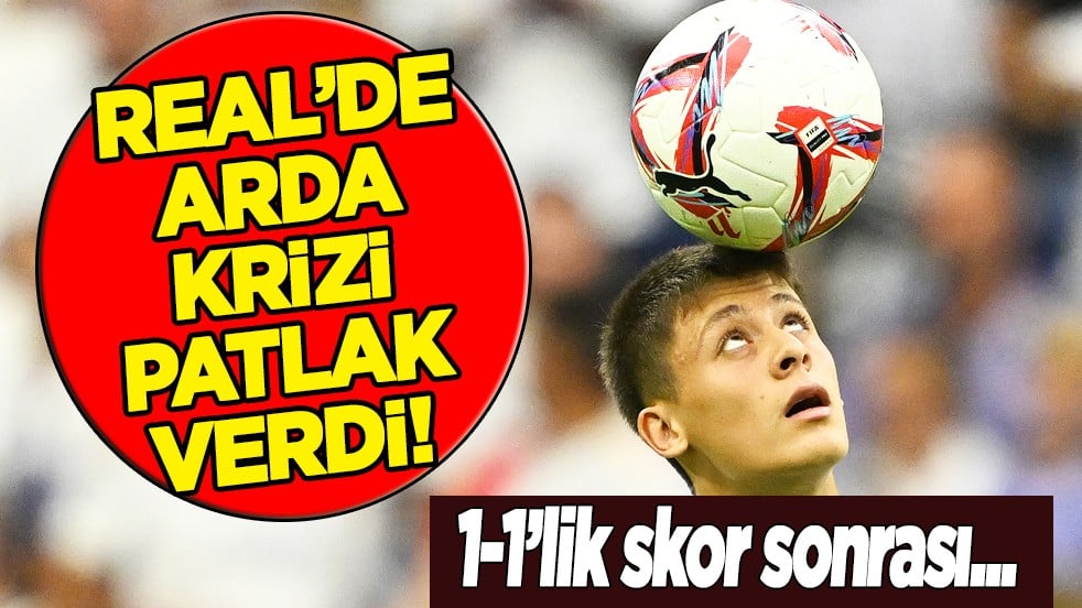 Bu hamlesi Xabi'nin gündeme oturdu: Real Madrid'de Arda Güler krizi! Ortalık yıkıldı