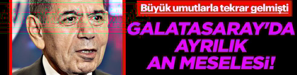 Bu kararla taraftar resmen vuruldu! Galatasaray'da ayrılık an meselesi! Süper Lig'e gidiyor
