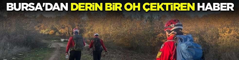 Bursa'dan derin bir oh çektiren haber