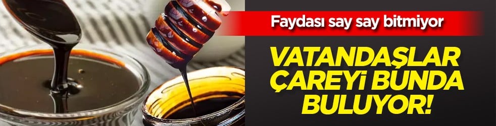 Çare olabilir: Çareyi vatandaşlar bitki çaylarında buldu! Günde 1 kaşık pekmez soğuk havalara geçit vermiyor... 